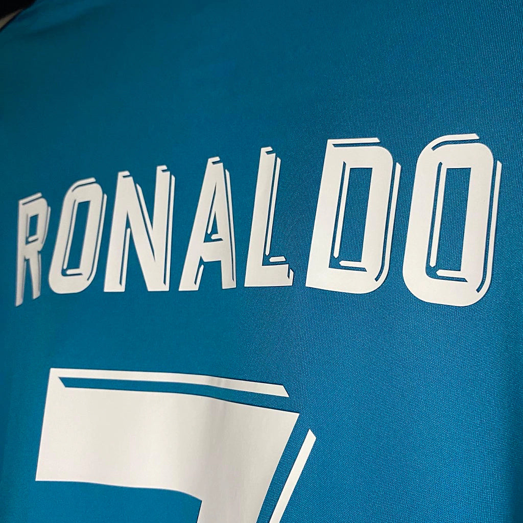 Cristiano Ronaldo Camisa 2017 / 2018 - Real Madrid UEFA / UCL (Prime)