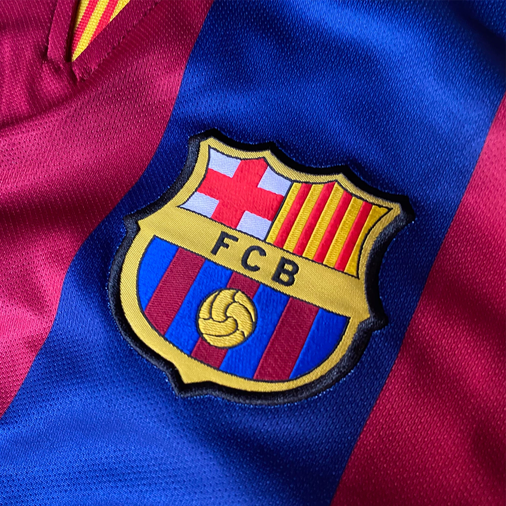 Lionel Messi Camisa 2014 / 2015 - FC Barcelona UEFA / UCL (Prime)